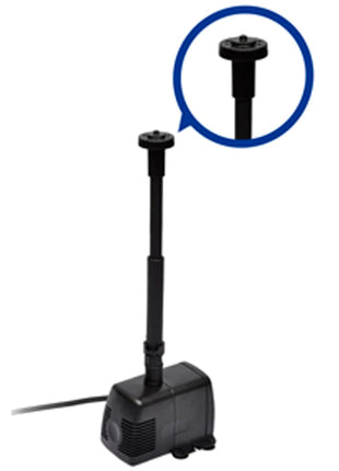 Fonteinpomp voor vijvers 1000 l / u