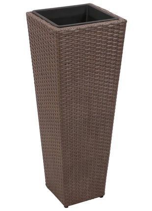 Plantenbakken Verhoogd Poly Rattan