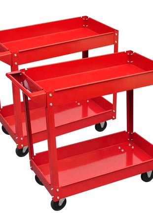 Gereedschapstrolley Met 2 Schappen 100 Kg