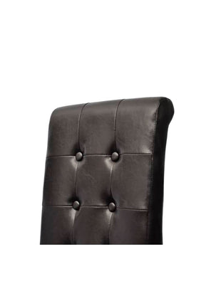 Eetkamerstoelen Kunstleer