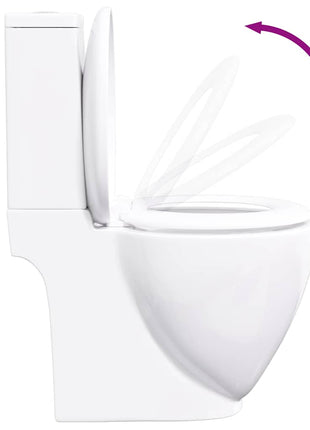 Toilet Met Afvoer Achter Keramiek