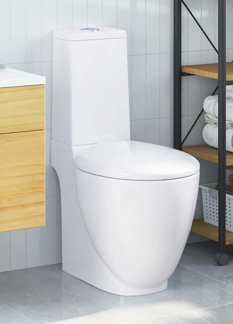 Toilet Met Afvoer Achter Keramiek