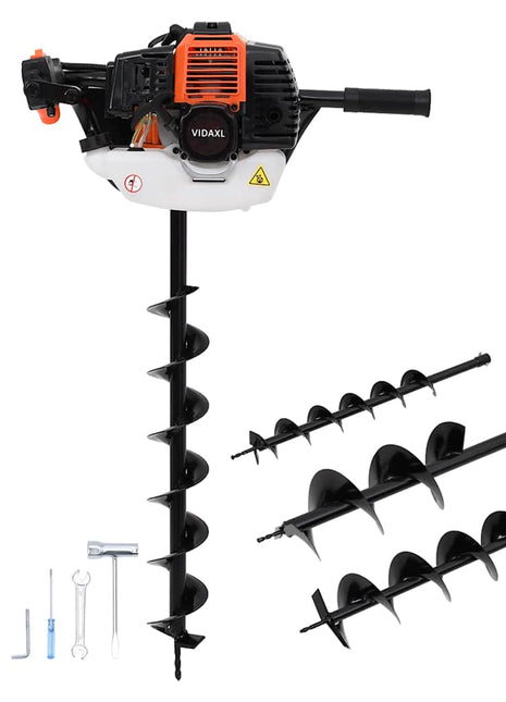 Grondboor oranje
