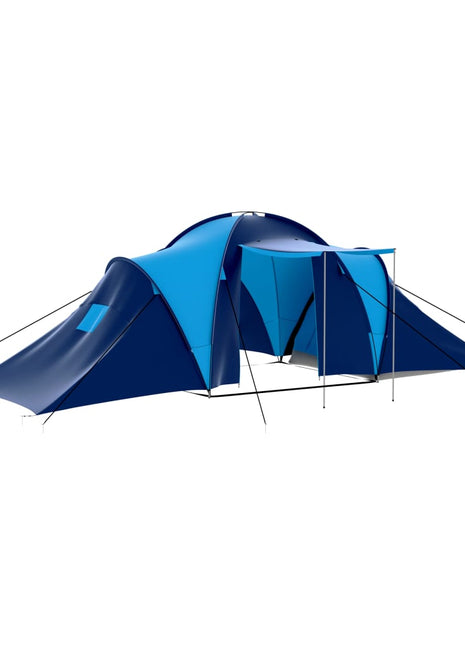 Tent 9-persoons donkerblauw en blauw