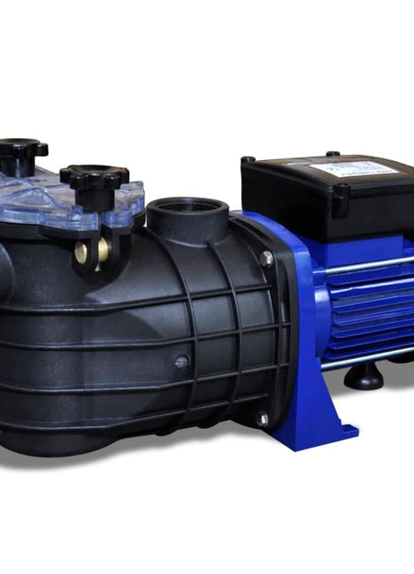Elektrische zwembadpomp 500W blauw