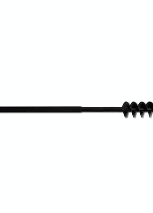 Grondboor met handvat en schroefkop (dubbele schroef) 80 mm (zwart)