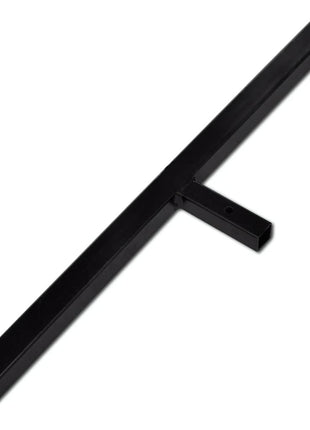 Grondboor met handvat en schroefkop (dubbele schroef) 100 mm (zwart)