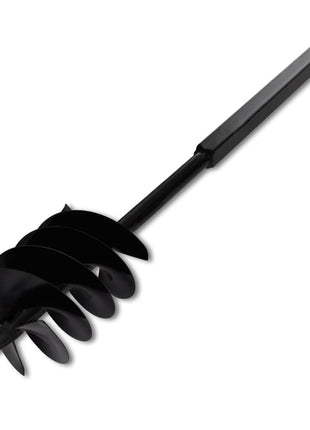 Grondboor met handvat en schroefkop 180 mm (zwart)