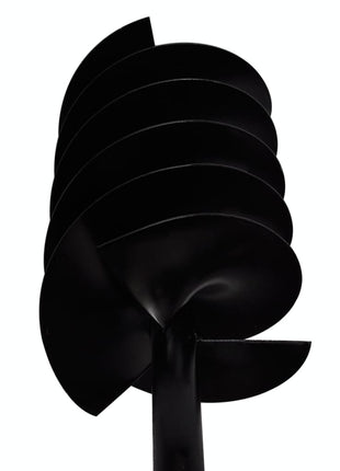 Grondboor met handvat en schroefkop 180 mm (zwart)