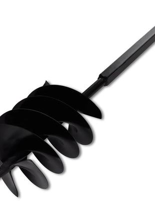 Grondboor met handvat en schroefkop 200 mm (zwart)