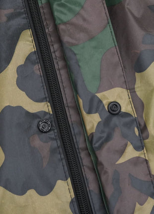 Regenpak 2-delig met capuchon (heren / camouflage / maat XXL)