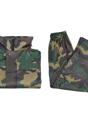 Regenpak 2-delig met capuchon (heren / camouflage / maat XXL)
