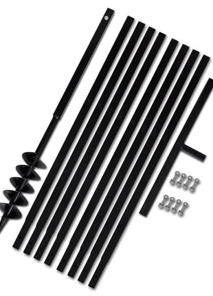 Grondboor 80Mm Met 9M Verlengstuk Staal