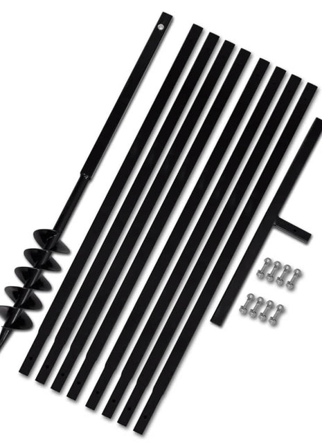 Grondboor 80Mm Met 9M Verlengstuk Staal