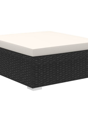 Loungeset Met Kussens Poly Rattan