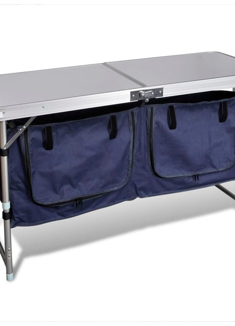 Campingkastje met aluminium frame