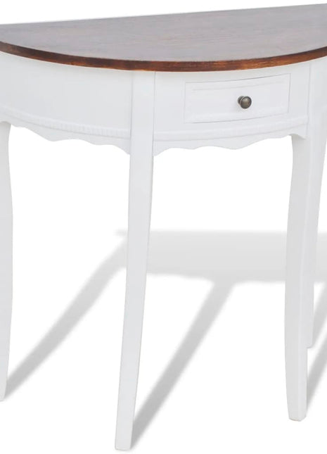 Wandtafel Met Lade Halfrond