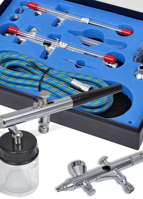 Airbrush Set Met 2 Pistolen