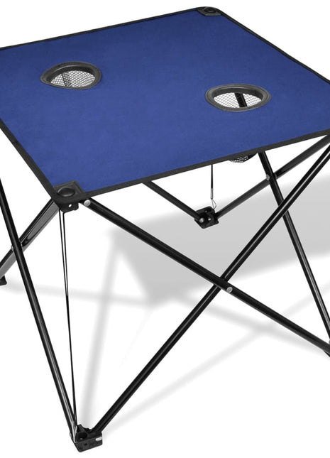 Campingtafel inklapbaar (blauw)