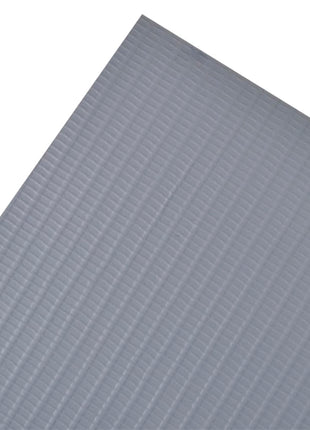 Tuinscherm 70x0,19 m PVC lichtgrijs