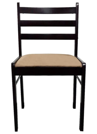 Eetkamerstoelen Massief Rubberwood En Fluweel