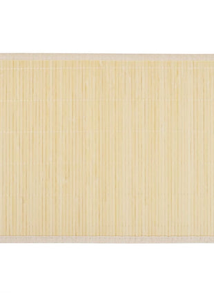 6 Placemats Bamboe 30 X 45 Cm Natuurlijk