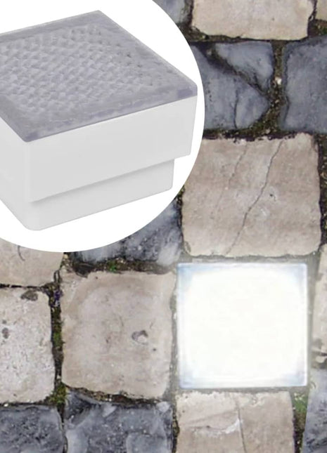 2x LED-lamp verzonken 100x100x68 mm