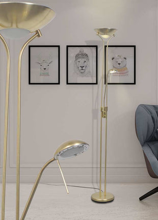 Vloerlamp Led Dimbaar 23 W