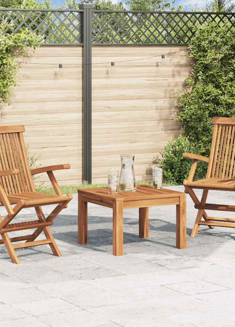 Tuinstoelen inklapbaar 2 st massief teakhout