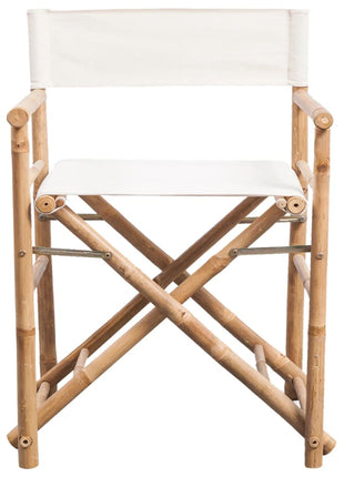 Regisseursstoelen 2 st inklapbaar bamboe en canvas