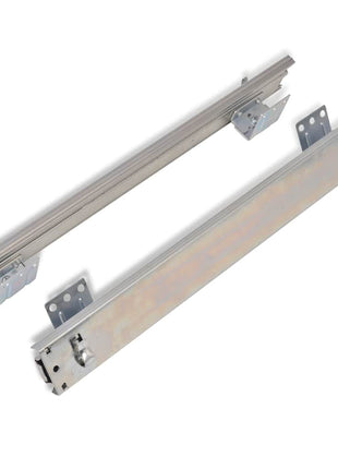 Draadmanden uittrekbaar 2 st 600 mm zilverkleurig