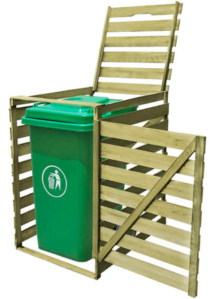 Containerberging Enkel 240 L Geïmpregneerd Hout