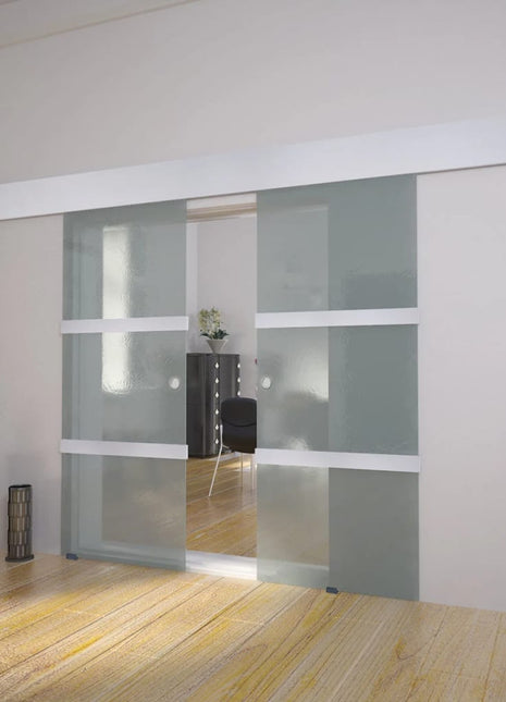 Dubbele Schuifdeur Glas