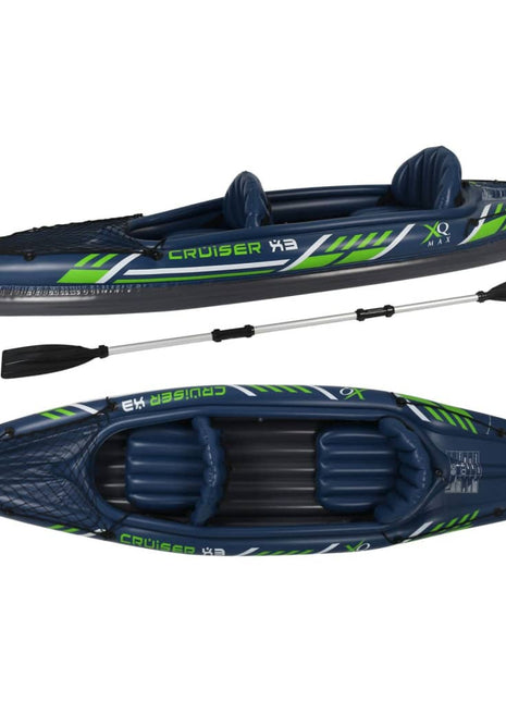 Kajak Cruiser X3 342x76x32 cm blauw en groen
