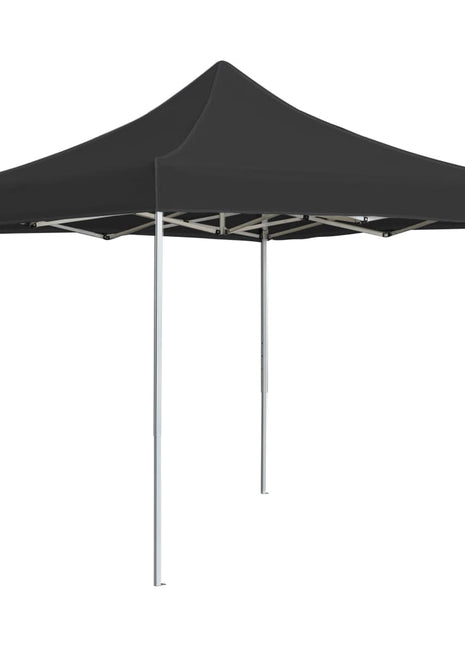 Partytent professioneel inklapbaar 3x3 m aluminium antraciet