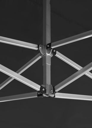 Partytent professioneel inklapbaar 4,5x3 m aluminium antraciet