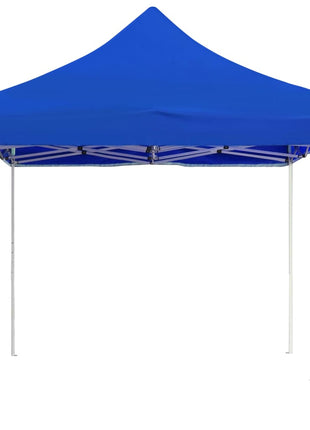 Partytent professioneel inklapbaar 6x3 m aluminium blauw