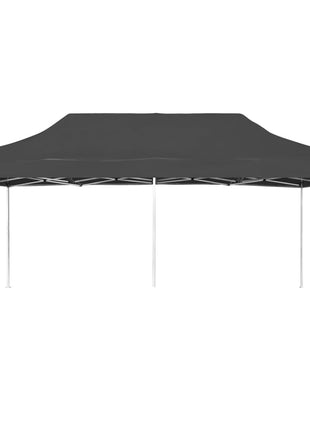 Partytent professioneel inklapbaar 6x3 m aluminium antraciet