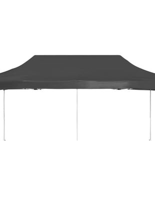 Partytent professioneel inklapbaar 6x3 m aluminium antraciet