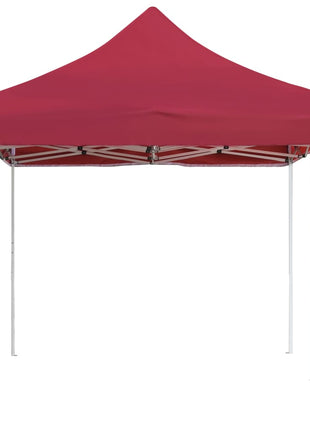 Partytent professioneel inklapbaar 6x3 m aluminium wijnrood