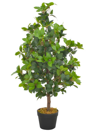 Kunstplant Met Pot Laurierboom Groen