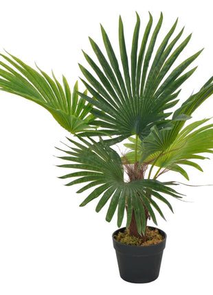 Kunstplant Met Pot Palm Groen