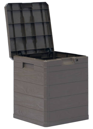 Opbergbox voor in de tuin 90 L bruin