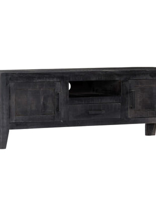 Salontafel Massief Mangohout Zwart