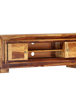 Tv-Meubel 118X30X40 Cm Massief Acaciahout