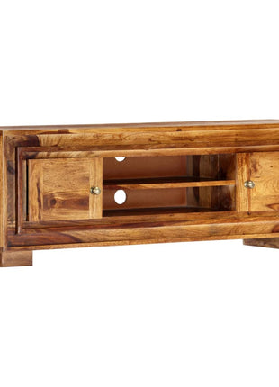 Tv-Meubel 118X30X40 Cm Massief Acaciahout