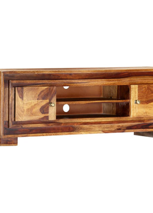 Tv-Meubel 118X30X40 Cm Massief Acaciahout