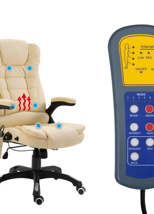 Massage Kantoorstoel Kunstleer