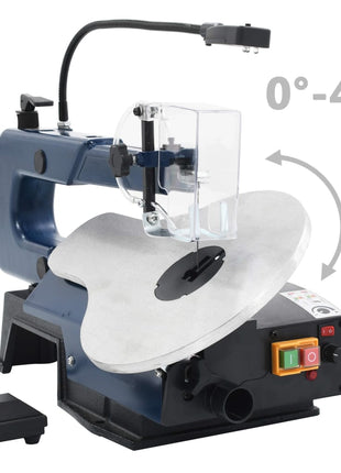 Figuurzaagmachine Elektrisch Met Voetpedaal En Led-Lampje 125 W