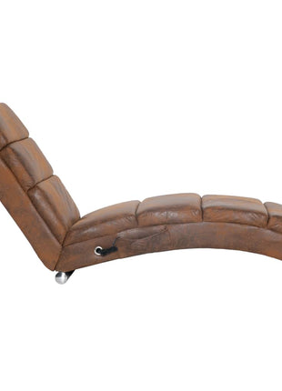 Massage Chaise Longue Kunstsuède